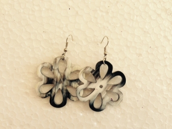 Buffalo Horn Earring