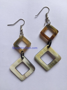 Buffalo horn Earrings