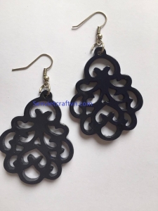 Buffalo Horn Earring